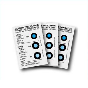 บัตรตัวบ่งชี้ความชื้น HIC เปลี่ยนสีได้5-10-60% - Product Image 4