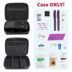 कारखाने कस्टम भंडारण मधुमेह परीक्षण किट के लिए हार्ड शेल मामले, रक्त ग्लूकोज मॉनिटर मीटर - Product Image 5