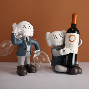 Creative Violent Bear Ornament Key Storage Tray Living Room Home Entryway TV <b>Cabinet</b> Decoration - Product Image 3