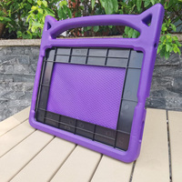 Étui pour tablette enfant en mousse EVA mignon avec béquille pour iPad Air 11 2024/2025/2026 /10e génération/11e génération Housse universelle pour enfant et bébé