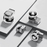 Spot LED encastré moderne en aluminium pour projets hôteliers, anti-éblouissement, 220V, dimmable, sans cadre, 75mm