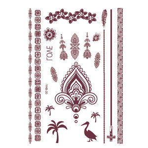 <span class=keywords><strong>Tatouage</strong></span> temporaire au <span class=keywords><strong>henné</strong></span> brun 2025, <span class=keywords><strong>faux</strong></span> <span class=keywords><strong>tatouage</strong></span> au <span class=keywords><strong>henné</strong></span>, <span class=keywords><strong>tatouage</strong></span> pour les doigts, le bras, le corps, <span class=keywords><strong>tatouage</strong></span> de mariée pour femmes - Product Image 2