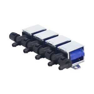 Mini válvula de aire de tipo combinado para dispositivos médicos y laboratorios, <span class=keywords><strong>micro</strong></span> válvula de aire de 12v Dc - Product Image 6