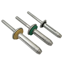 Rivets aveugles pliables en aluminium étanches 7,7x28/34/38mm