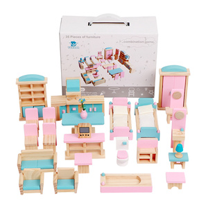 Accesorios para <span class=keywords><strong>Casa</strong></span> <span class=keywords><strong>de</strong></span> <span class=keywords><strong>Muñecas</strong></span> en Miniatura a Escala 1:12 para Cocina, Dormitorio y Baño, Juego <span class=keywords><strong>de</strong></span> 35 Piezas <span class=keywords><strong>de</strong></span> Muebles <span class=keywords><strong>de</strong></span> Madera Rosa para <span class=keywords><strong>Casa</strong></span> <span class=keywords><strong>de</strong></span> <span class=keywords><strong>Muñecas</strong></span> - Product Image 1