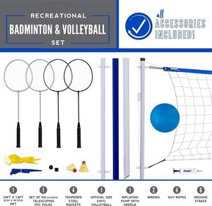Filet de <span class=keywords><strong>badminton</strong></span>, taille standard, résistant aux intempéries, portable, pour usage intérieur et extérieur, avec sac de rangement - Product Image 6