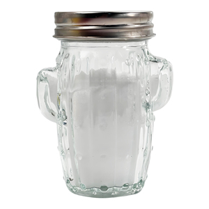 Pot à épices en verre et acier inoxydable de 90 ml, en forme de <span class=keywords><strong>cactus</strong></span>, écologique, pour décorations de Noël, stockage alimentaire, salière et poivrière - Product Image 6