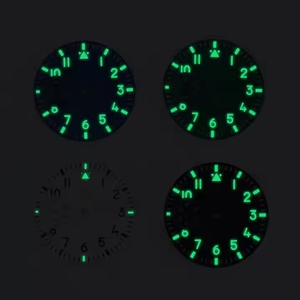 Esfera de Reloj Personalizada con Logotipo, 37.2mm, Estéril, con Día/ Fecha, Movimiento Mecánico Manual, Metal, Compatible con ETA 6497/6498, Seagull ST3600/ST3620 Series - Product Image 5