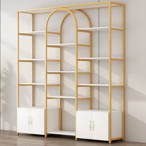 ชั้นวางสินค้าสแตนเลสคุณภาพสูงสำหรับร้านเครื่องสำอาง ชั้นวางโชว์น้ำหอม ตู้โชว์เครื่องสำอาง - Product Image 3