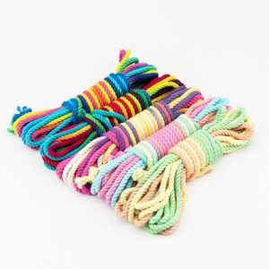 Imbracatura per Bondage in Bambù per Adulti, Corda Arcobaleno da 8m per Shibari, Giocattoli per Giochi Erotici BDSM - Product Image 1