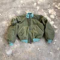 Veste bomber sur mesure, fabrication OEM, col montant, bordure côtelée, fermeture éclair, design coupé et cousu, vêtement d'extérieur vintage pour hommes