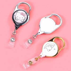 Extracteur de porte-clés rétractable pratique Motif de LOGO en métal Cadeau d'affaires promotionnel du fabricant en alliage de zinc - Product Image 5