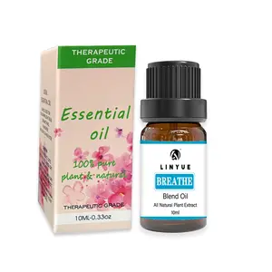 Ready to ship New Breathe Massage Essential Oil Enjoy good mood and relief street Blend Oil