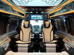 Siège en cuir pivotant chauffant électrique de luxe VIP pour tuning de camping-car, MPV, VAN, limousine, Sprinter, Vito, V250, Hiace, Vario, Viano - Product Image 3