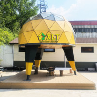 Starshine Next-Gen Capsule Maison dôme géodésique préfabriquée contemporaine