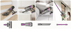 Aspirateur à main sans fil léger et puissant VC-2501 pour la maison, les tapis et les sols durs - Product Image 6