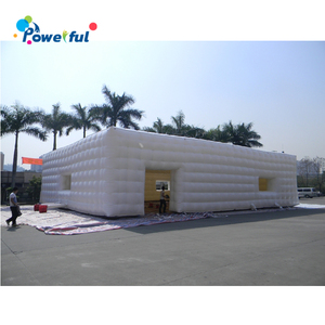 Lều Trắng Tiệc Cưới LED Khổng Lồ Lều Oxford Cắm Trại Ngoài Trời Lều Hộp Đêm Bơm Hơi - Product Image 2