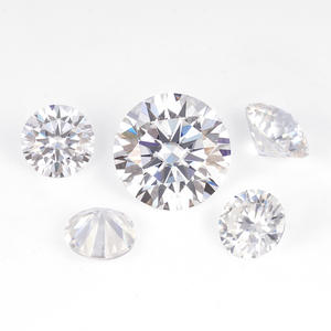 Venta al por Mayor de Moissanita Suelta Goldleaf, Envío Directo, Color D VVS, 3-10 mm, Gemas de Diamante, Corte Brillante Redondo de 8 Corazones y Flechas - Product Image 5