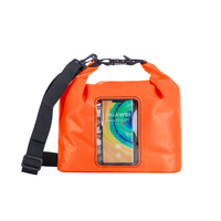 SINOTOP 2L 500D PVC bâche Marine IP68 sac sec étanche avec étui de téléphone gonflable océan Pack pour le camping et la natation