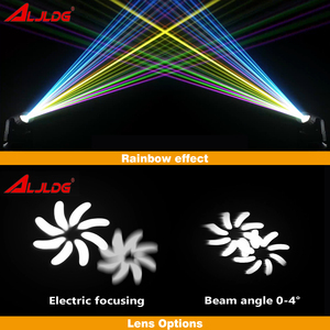 Nouvel éclairage de scène à tête mobile modèle privé 380W, deux prismes octogonaux, faisceau 380, DMX512, lumière de discothèque à tête mobile - Product Image 6