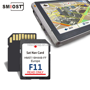 SMIOST Nav Sat GPS carte de Navigation SD Kart CID carte de navigation pour voiture Ford Ranger 2023 Edge Kuga Galaxy F11 64GB - Product Image 5