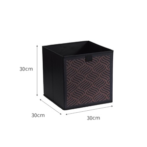 Organizer da Scrivania in Stile Cinese Moderno, Scatola Pieghevole in Tessuto con Cassetto, Salvaspazio e Impilabile per la Casa - Product Image 5
