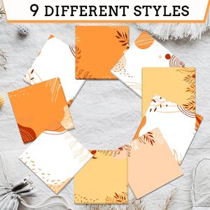 Logo d'étudiant à motif personnalisé Notes autocollantes 3x3 pouces Papier adhésif Mignon Note adhésive Bloc-notes pour le journal scolaire Notes d'écriture - Product Image 4