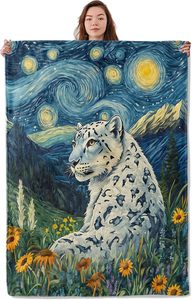 Phim Hoạt Hình Con Voi Con Hổ Chăn Mềm Mại Ấm Áp Ném Quà Tặng Cho Người Lớn Trẻ Em Phụ Nữ Trọng Lượng Nhẹ Thoải Mái Mờ Flannel Chăn - Product Image 2