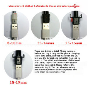 DD2720 pièces de poignée de réparation de remplacement Golf pli Stragith <span class=keywords><strong>parapluie</strong></span> accessoires poignées accessoires de réparation poignée de <span class=keywords><strong>parapluie</strong></span> - Product Image 6