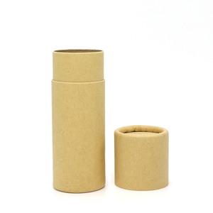 cardboard shipping tube/mailing/poster packaging tube round box brown paper kraft tube for dropper bottle