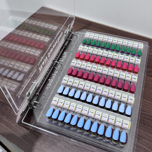 2025 từ Nail Gel cuốn sách 120/180/240 Màu sắc Nail Salon màu sắc đặc biệt tấm hiển thị cuốn sách Nail Màu biểu đồ cuốn sách - Product Image 3