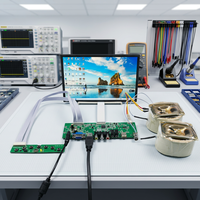 Layar LCD Vertikal JX, Tampilan Horizontal, Pengontrol Layar Mipi, VGA/HD/USB/AV, Resolusi 800*1280, 40-Pin, 10.1 inci, Pemasangan PCBA