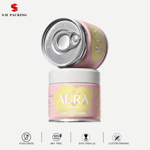 Boîtes rondes sous vide pour <span class=keywords><strong>caviar</strong></span>, qualité alimentaire, vides, <span class=keywords><strong>300g</strong></span> - Product Image 1