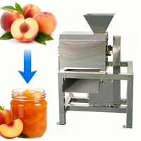 Commerciële hoogproductieve mango-kersen-passievrucht sapcentrifuge/pulper/extractor machine JL-500 380V voor fruitverwerking