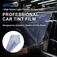 Película para Ventanas de Automóviles con Tinte Ligero Profesional Tuman, Alta Claridad para Instaladores, Distribuidores, Tiendas de Películas y Tintado de Ventanas de Automóviles