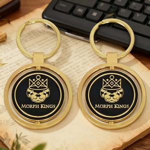 Porte-clés personnalisé en alliage de zinc et cristal, forme lettre, émail souple, vente en gros, logo personnalisé, très demandé - Product Image 3