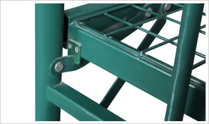 Adults and Children Customized Green Steel Metal <b>Single</b> Full Size <b>Bed</b> Frame Spring Minimalist Stable Bedroom Furniture for Hotel - Product Image 5