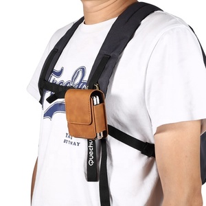 Funda de Cuero Genuino para Teléfono Móvil, con Clip para Cinturón, Funda Protectora de PU para <span class=keywords><strong>Samsung</strong></span> <span class=keywords><strong>Galaxy</strong></span> Z Flip 5 4 3 - Product Image 4