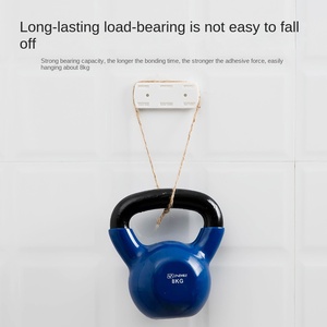 Metal Plastic Tool Holder with <b>Single</b> Tier Punch-Free Patch Board <b>Socket</b> Wall-Mounted Storage Living Room Applicable - Product Image 5