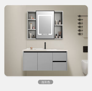 Mueble de Baño Inteligente de Madera Contrachapada y MDF con Certificación CE, Ecológico, Duradero, Fácil de Limpiar, Resistente al Agua, Montado en la Pared - Product Image 6