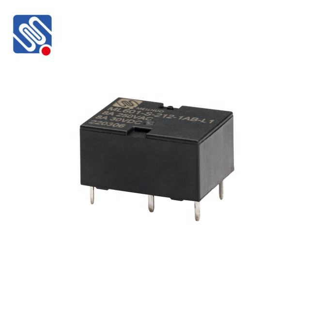 Meishuo ML601 Miniature 6/8-Pin Relay Car Immobilizer High Power Contact Load for Office Equipment Household Appliances