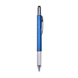 Best Selling Metal 6-in-1 Multi-Function Ballpoint Pen with 1.0mm Tip Customizable Colors & Logos Novelty <b>Gift</b> - Product Image 2