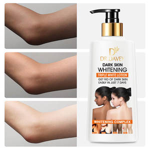 لوشن الجسم <span class=keywords><strong>DR</strong></span>.DAVEY بالجملة، لوشن تبييض ثلاثي المفعول، مرطب ومرطب للبشرة الداكنة، لوشن تفتيح الجسم - Product Image 3