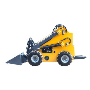 Skid Stuur Loader Vierwielaandrijving <span class=keywords><strong>Mini</strong></span> Constructie Truck Multifunctionele Kleine Heftruck Met Rupsmotor - Product Image 1