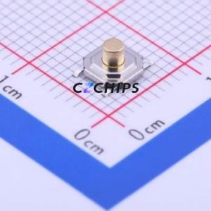 TSA053G30-250T Tactile Switch SMD Switch Single Pole Single Throw Round Button 2.5N Vertical Mount - Product Image 1