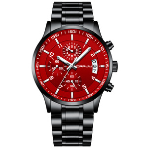 Reloj de Cuarzo de Estilo Ejecutivo para Hombre, Esfera Grande de 42 mm, Acero Inoxidable, Cierre Plegable, Casual, Resistente al Agua, Cronómetro, 2022 - Product Image 1