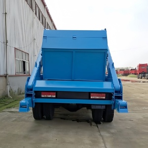รถบรรทุกตักขยะแบบแขนยืด Dongfeng 12 ลูกบาศก์เมตร ขับเคลื่อน 4x2 เกียร์ธรรมดา เครื่องยนต์ดีเซล พร้อมกระบะยกขยะ - Product Image 4