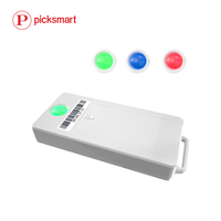 Etiqueta de Recolección Inalámbrica RF de 868MHz para Almacén, con Batería, 7 Colores RGB, Guiada por Luz