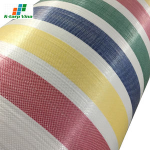 Lona de rayas de alta calidad HDPE 4X5M Producto INTERNACIONAL DE Corea Hoja de plástico PE de calidad - Product Image 1