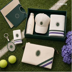 Kit de Regalo Personalizado para el Día de San Valentín y Navidad: Toalla, Pulsera, Bolsa, Llavero y Caja Premium con Logotipo (Papel) - Product Image 1